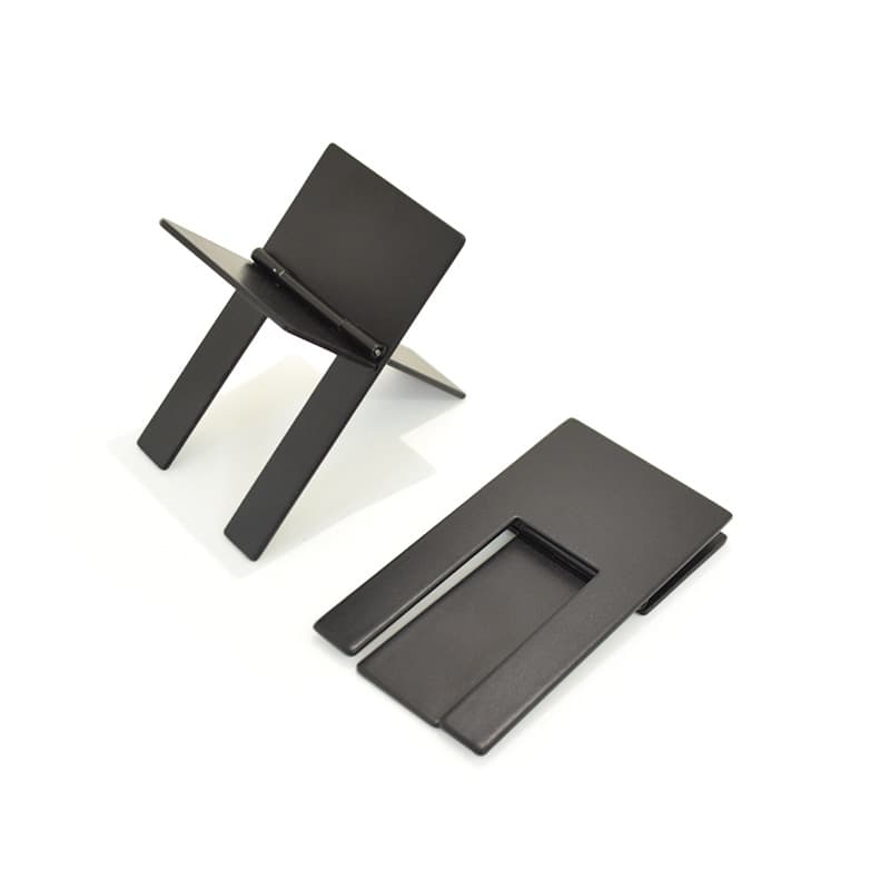 Spot stock ashtray stainless steel cigar rack folding ash rack cigar tools cigarette butt black cigarette rack