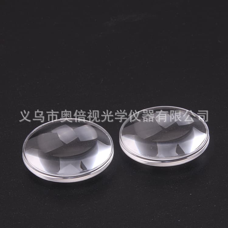 Optical lens 7mm-131mm acrylic plano-convex, biconvex, concave-convex lens, resin magnifying/reducing lens