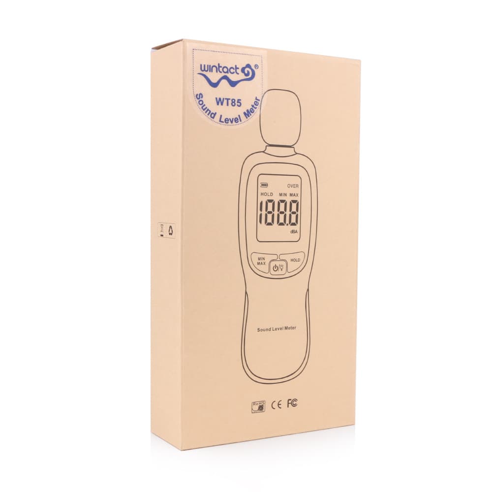 Huitianyi WT85(B) Digital Noise Meter, Home Decibel Meter, Professional Noise Volume Tester