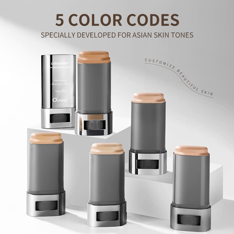 OCHEAL cross-border Southeast Asia eraser foundation stick nose shadow repair cream conceals acne marks and brightens skin tone liquid foundation