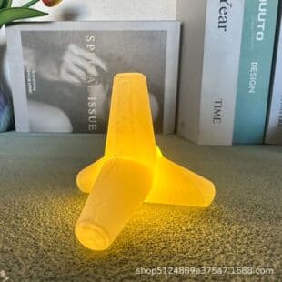 3D Printed Night Light Seaside Wave Block Pendant Light Bedroom Nightstand Decoration Pendant Light