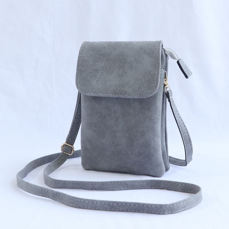 2021 New Retro Shoulder/Crossbody Mini Bag with Multiple Compartments for Large Screen Phones and Coins