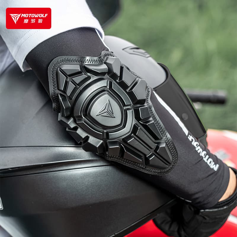 Motorcycle riding anti-fall elbow sleeves, four-season riding sun protection elbow sleeves, knight elbow protective sleeves, summer