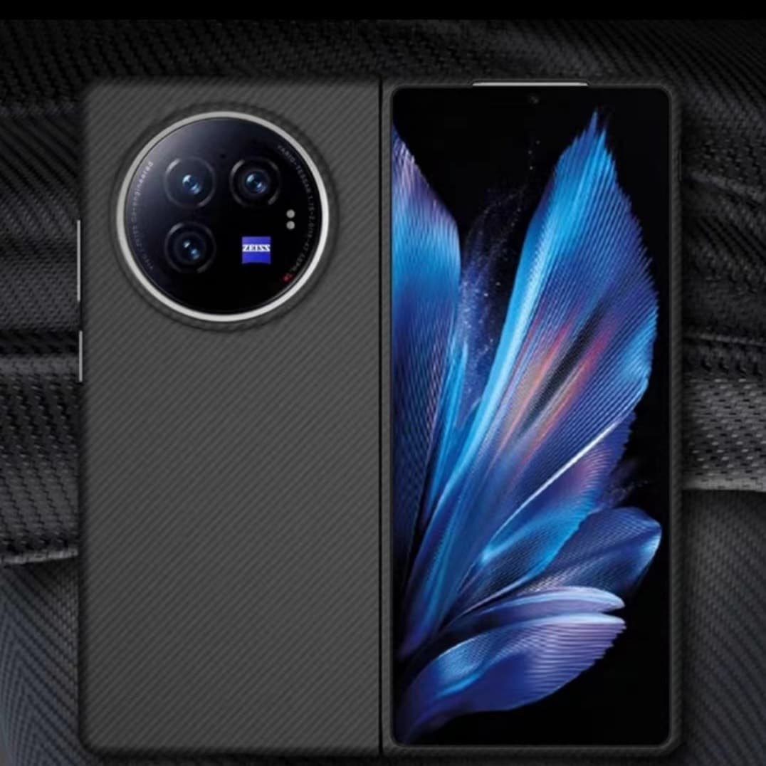 vivoxfold3 mobile phone case Kevlar ultra-thin x fold3pro folding screen aramid fiber central axis magnetic suction shell