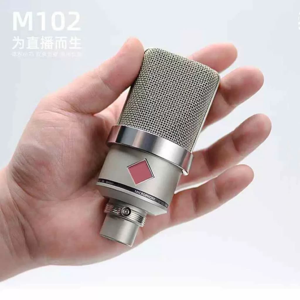 102 Condenser Microphone for Podcast, Recording, Streaming, Vocals, Speech, Music