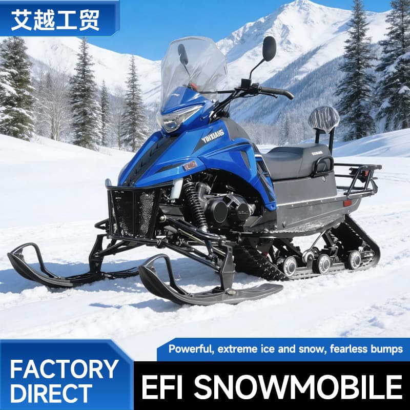 ATV Snowmobile 300CC EFI Ski Vehicle for Snow Ground Snow Beach Car Adult Gasoline Model Wholesale