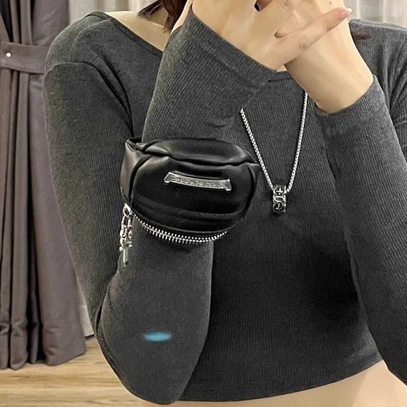Cross-Body PU Wrist Bag for Women, Sports Running and Hiking Portable Handbag, 2026 New Model Small Waist Bag, Coin Purse, Earphone Bag