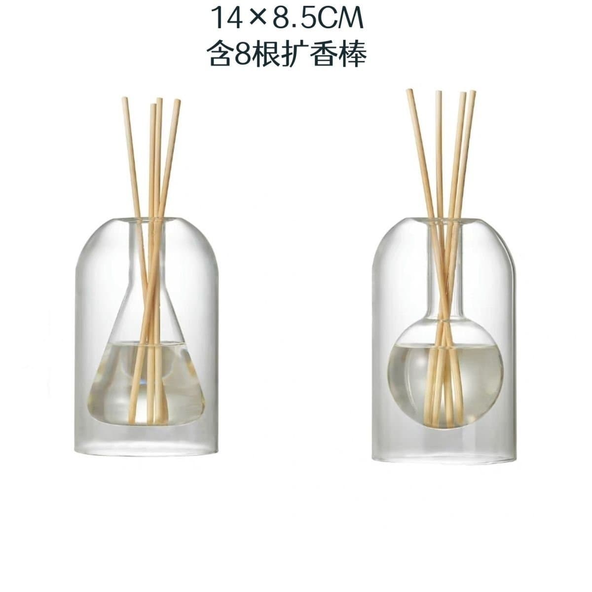 Xiaohongshu Muji-Style Candle Diffuser Bottle Long-Lasting Aroma Bottle Simple Scent Bottle Wholesale Dropshipping
