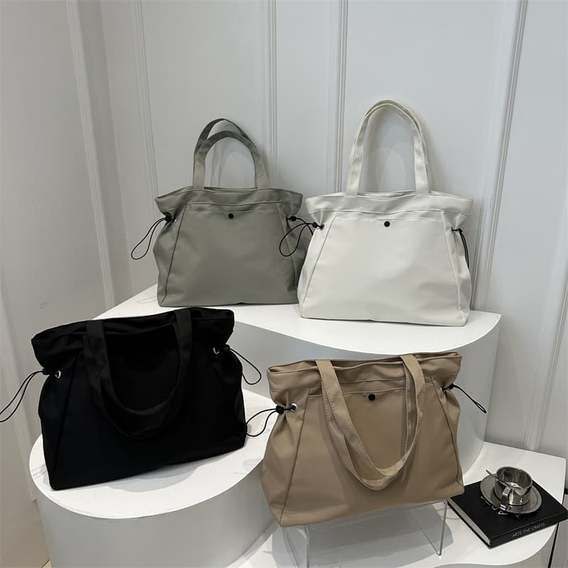 Canvas Bag for Women 2025 New Trendy Large Capacity Tote Bag Summer Versatile Shoulder Bag for School and Commute