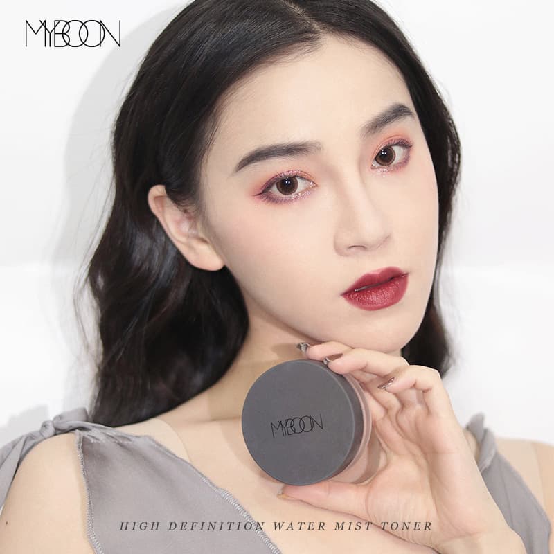 MY BOON High-Definition Water Mist Setting Powder, Matte, Long-Lasting, Lightweight Loose Powder, Smoke Powder, Night Powder