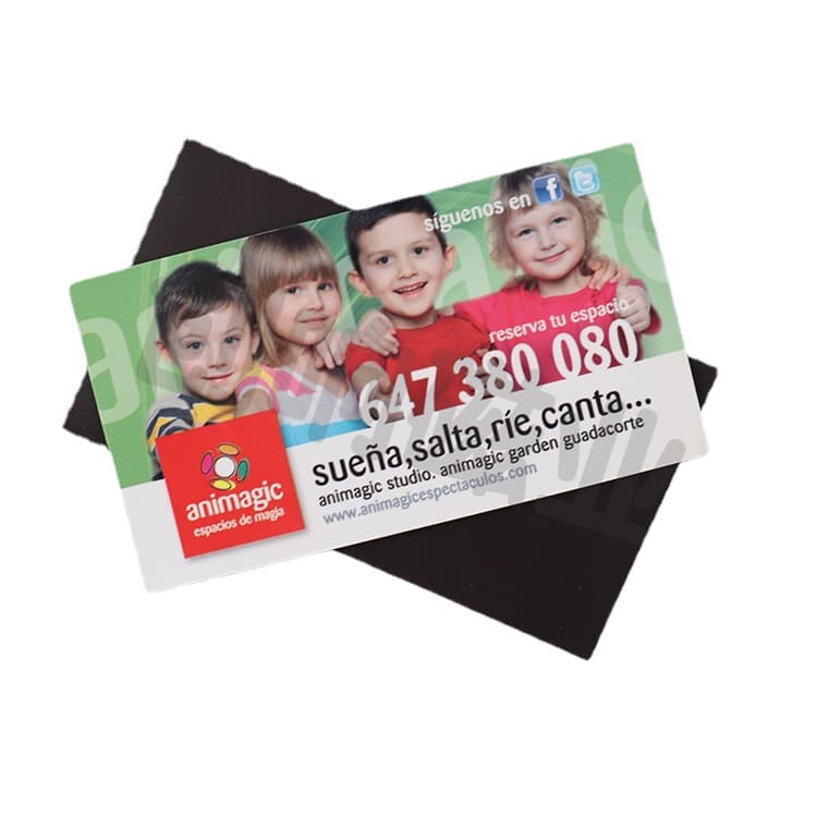 Magnetic refrigerator magnets, flat promotional coated refrigerator magnets, business card refrigerator magnets – manufactured by a reputable factory in Ningbo.