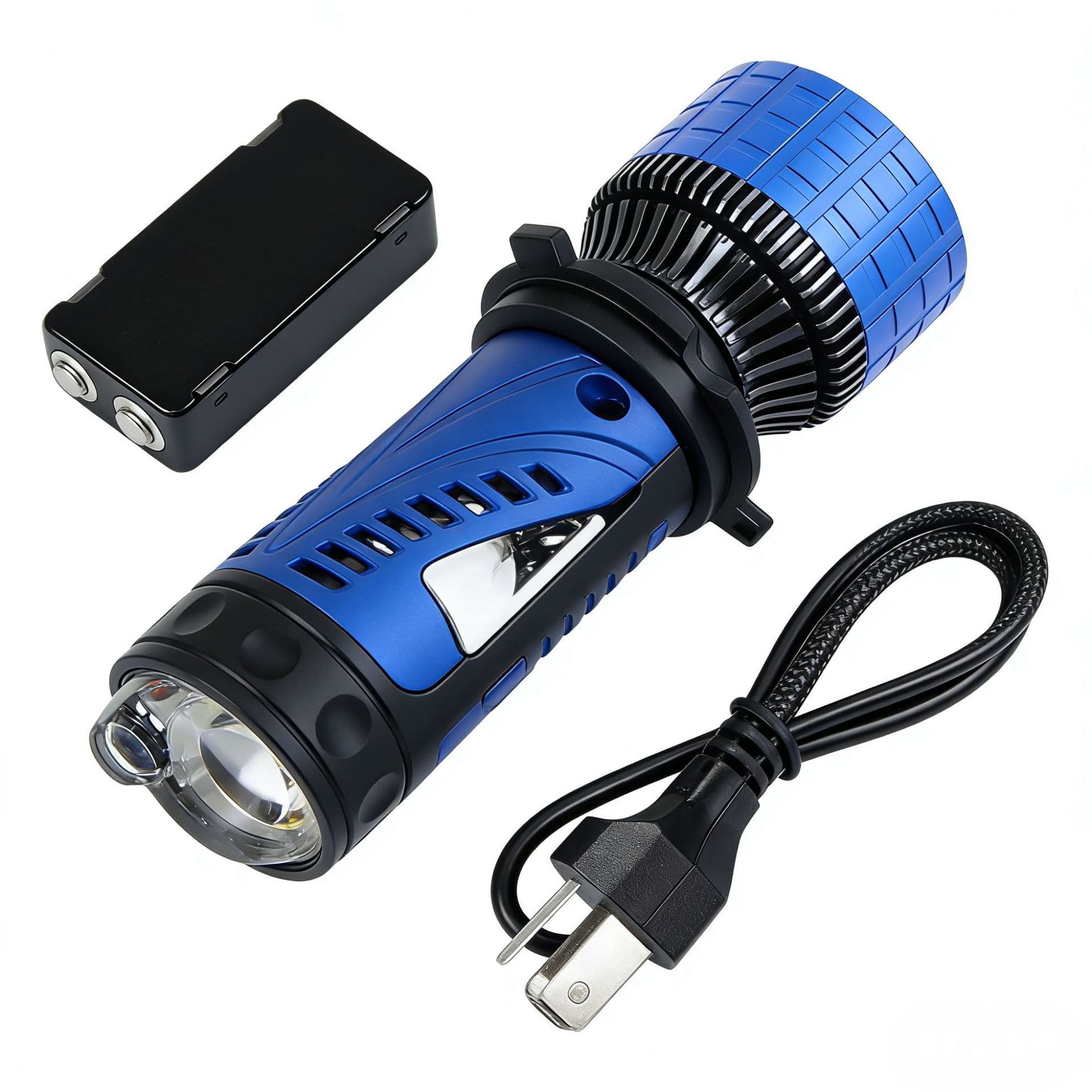 New Car LED Headlight H4 Lens LED Headlight 12-24V Motorcycle Headlight Bi-Lens Cross-Border Fan