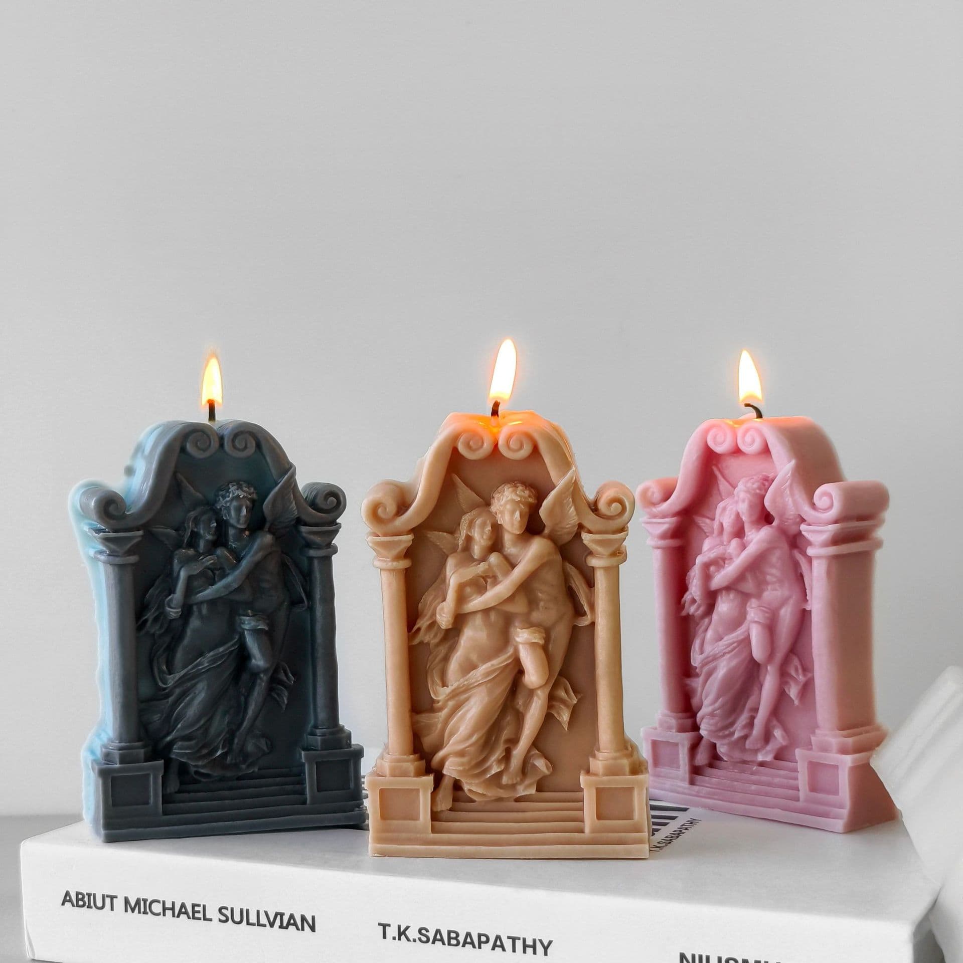New Arch Angel Love Messenger Aromatherapy Candle Silicone Mold DIY Plaster Epoxy Resin Decorative Ornament Mould