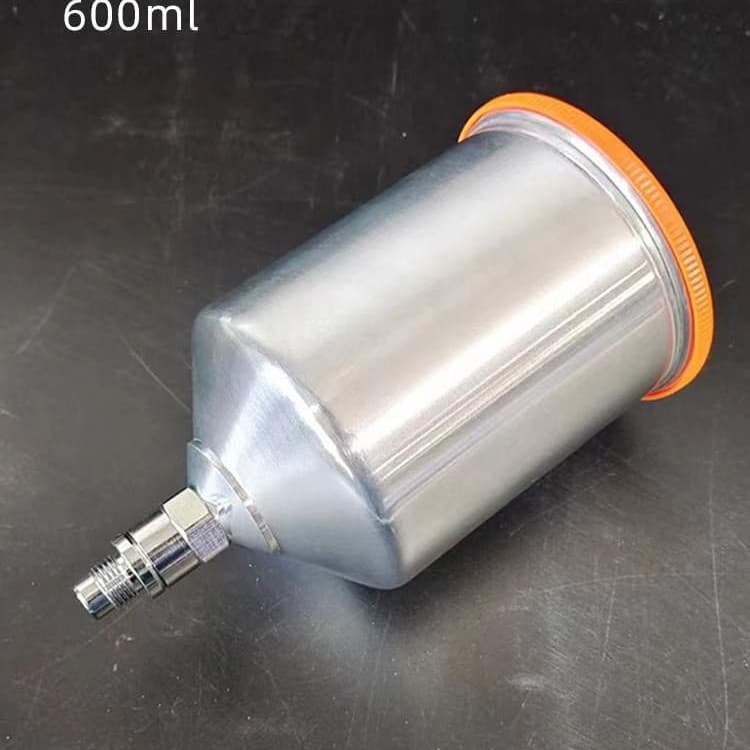 Compatible with Yantian Spray Gun Cup, 600ml Aluminum Alloy Top Cup for Automotive Paint Spray Guns
