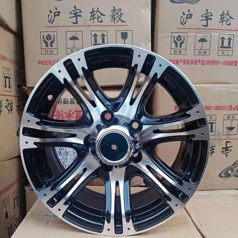Huyu Manufacturer 14-inch 5*114.3 trailer wheel hubs, aluminum alloy wheels, cargo trailer hubs, aluminum wheels