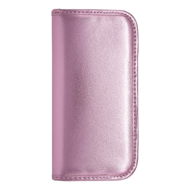 New 10-piece makeup brush bag purple MB216 cosmetic bag