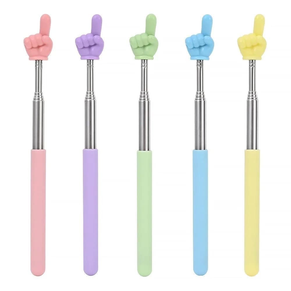 Telescopic Pointer Stick for Children Reading, Finger Guide for Kindergarten Early Education, Teacher Direction, Home Teaching Stick