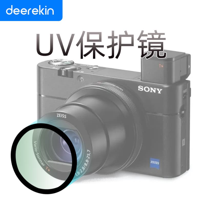 High-Definition UV Mirror Suitable for RX100 M6 UV Mirror Sony Black Card M6 M7 M5 M4 ZV-1 ZV1 Protective Mirror