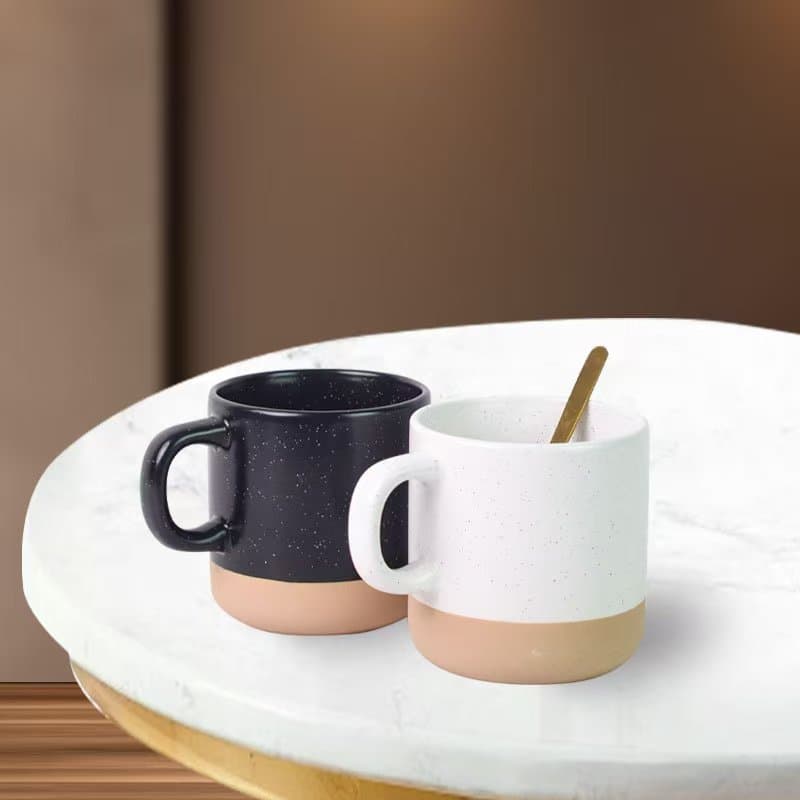 Custom Logo Ceramic Coffee Mug 11oz Coated Mug Gift Advertising Mug for Export