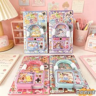 Creative Cartoon Instant Camera Portable Notebook Sticky Note Handheld Notebook Student Gift Prize High-Aesthetic Notebook