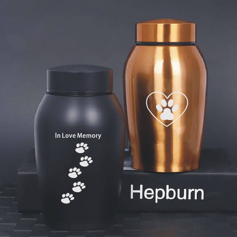 Metal Sealing New Cross-border Amazon Large Small Stainless Steel Sealing Moisture Protection Can Pattern Printing LOGO