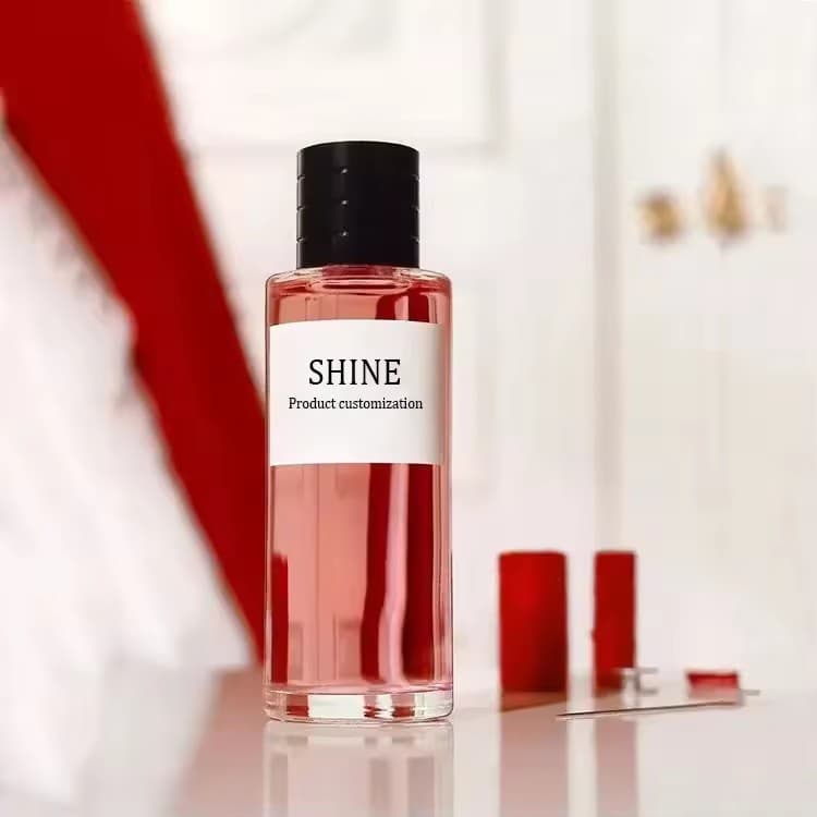 Factory Direct Cylindrical Transparent Perfume Bottle with Snap-On Clear Empty Spray Refillable Bottle, Exquisite Portable Perfume Cap
