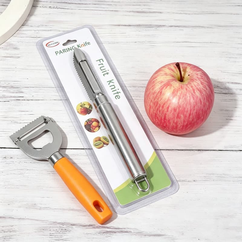 15-9 Kitchen Gadgets Stainless Steel Multi-Function Fish Scale Knife Planing and Scraping Fish Scales, Belly Disemboweling, Fish Killing and Peeling Knife