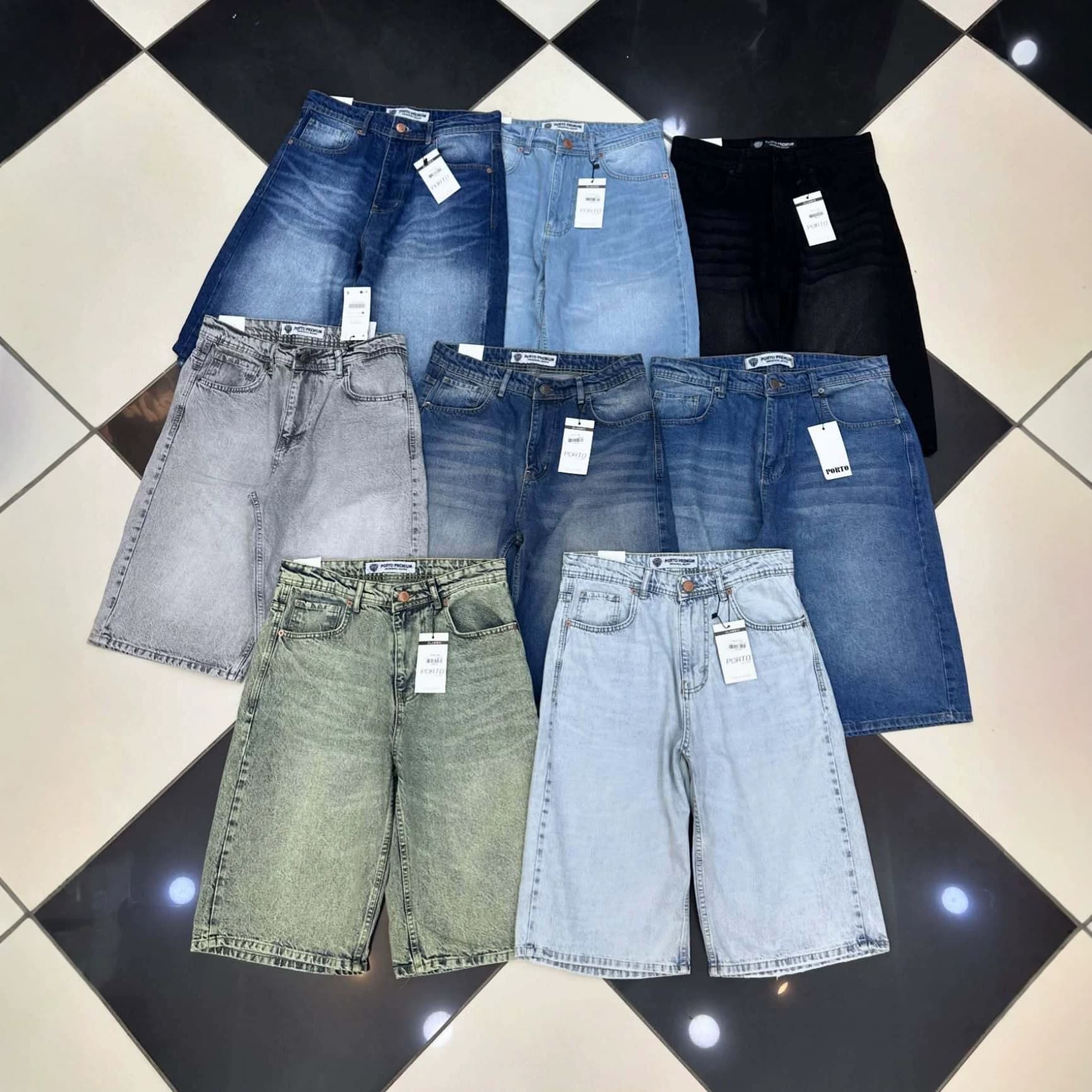 Men's 5/4 Length Shorts Jeans