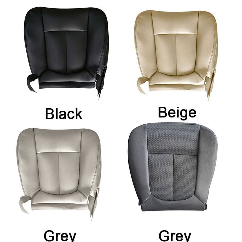 Cross-border compatible seat cover replacement for 2011-2014 Ford F150 driver and passenger bottom seat covers