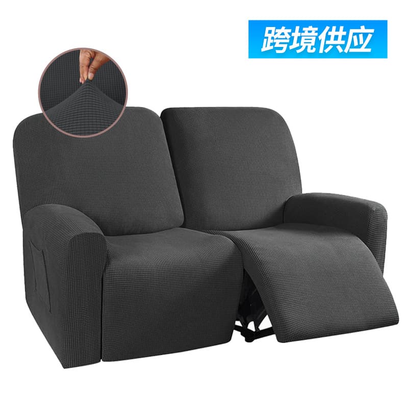 Cross-border Amazon Recliner Chair Cover Set of 3, Fleece Full Wrap Stretch Plus Thick Universal Recliner Sofa Cover