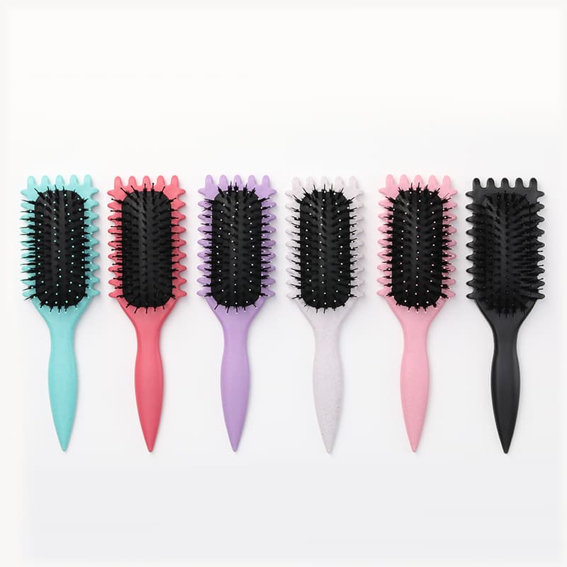 Amazon's new bouncing curly hair styling comb large wave curly hair comb air cushion massage comb airbag hair comb