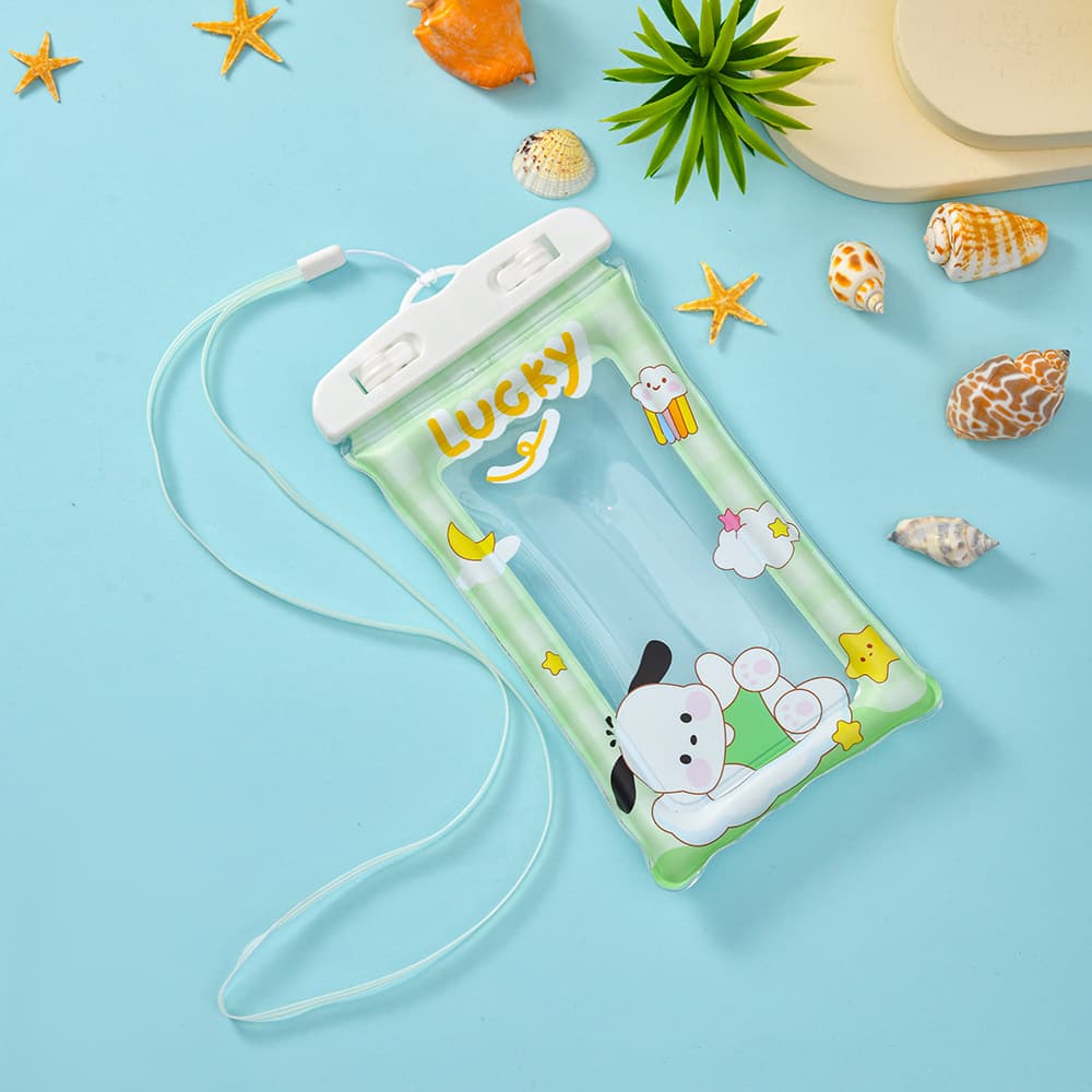 Cartoon Touchscreen 3-Layer Waterproof Case Diving Waterproof Phone Case