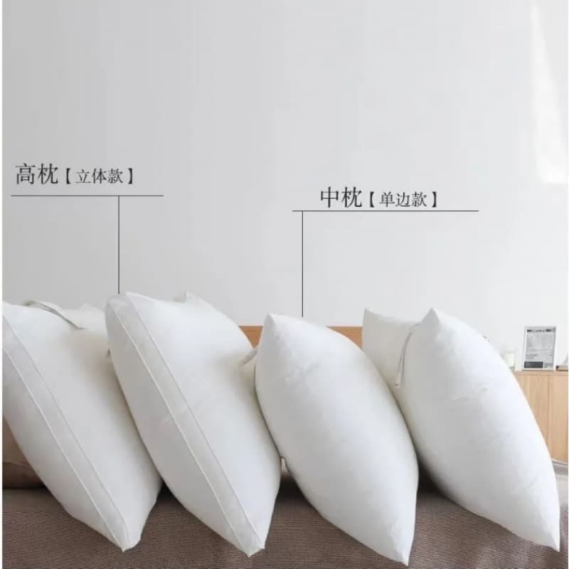 Japanese Washable Hotel Down Alternative Pillow Core Sleep Aid Adult Neck Support Home Single Pillow Pair
