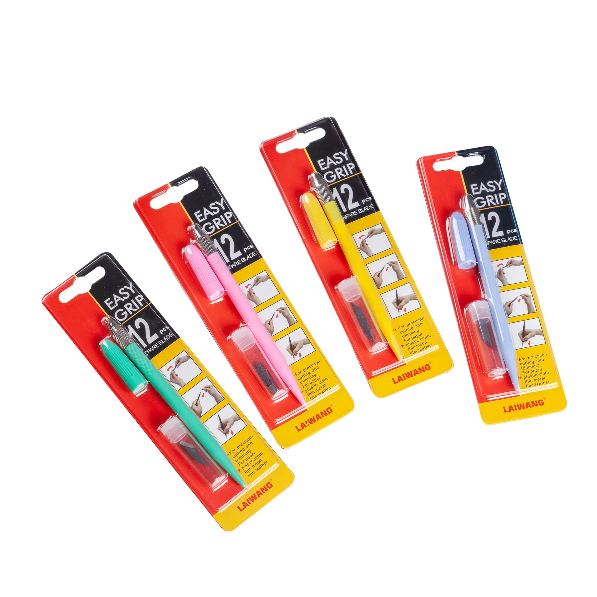 LAIWANG Colorful Pen Knife Carving Knife Handmade Paper Cutting Carving Knife Set Wood Carving Paper Carving Small Pen Knife Tool