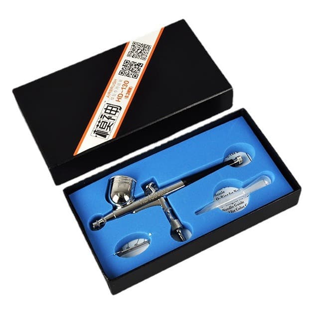 HD130 Airbrush for Gundam Model Painting 0.2mm Tattoo Nail Art Cake 0.3mm Spraying 0.5mm