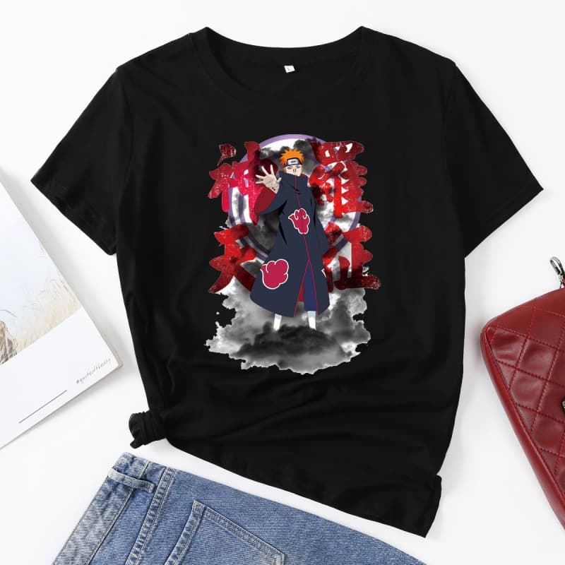 Ouma Cross-Border Short Sleeve T-Shirt Anime Naruto 2025 Men's Casual Plus Size Couple Cartoon Anime Shirt