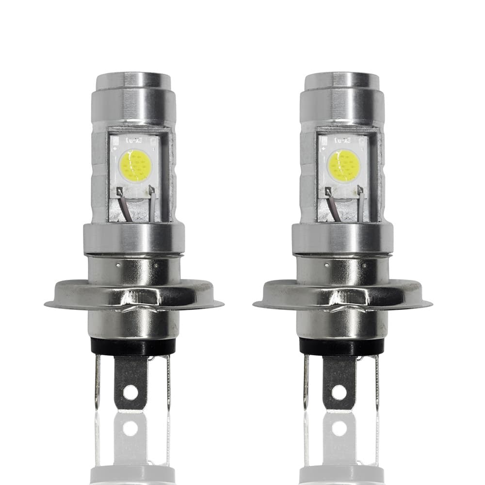 Source factory high-brightness COB bulbs for electric vehicles P15D BA20D H4, modified LED headlights for motorcycles