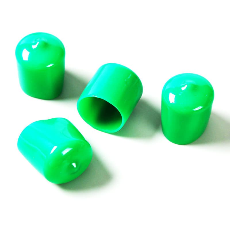 Factory Custom PVC Rubber Protective Cap Thread Protective Cap Dust Protective Cover Soft Rubber Sleeve Dip Molded Pipe Sleeve Wow