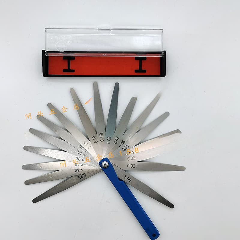 Shanghai Shenshen Feeler Gauge 100/150/200/300/500/1000mm 14/17/20 Pieces Gap Gauge Thickness Gauge