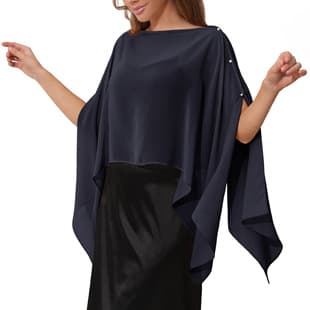 European and American Cross-Border Chiffon Cover-Up Shawl, Multiple Ways to Wear Beach Cover-Up, Amazon Foreign Trade TEMU Shein