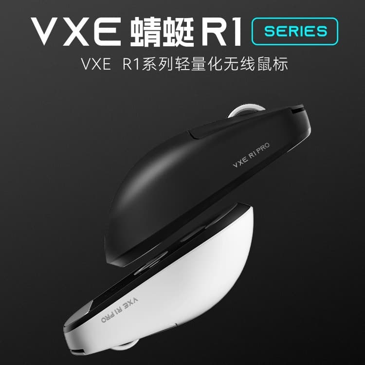 VXE Dragonfly R1 Mouse Gaming E-Sports Long Battery Life PAW3395 Wireless Mouse Ergonomic
