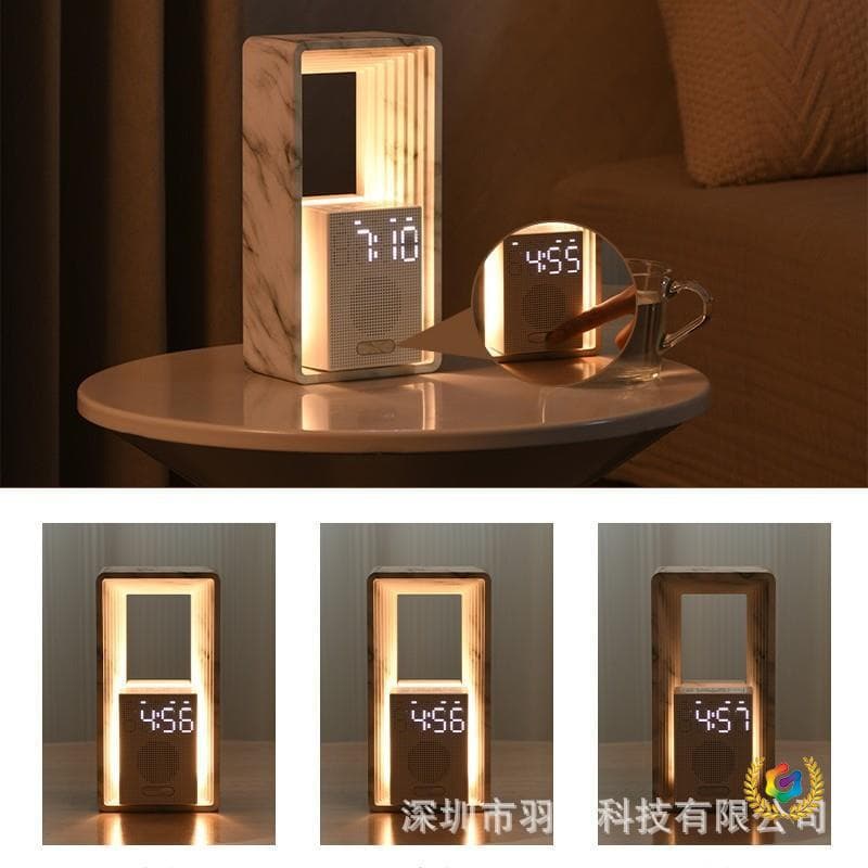 ✅ Sleep Companion Daylight Wake-Up Light Sunrise Alarm Clock for Students White Noise Sleep Sound Machine Night Light Bedside Lamp Plug-In