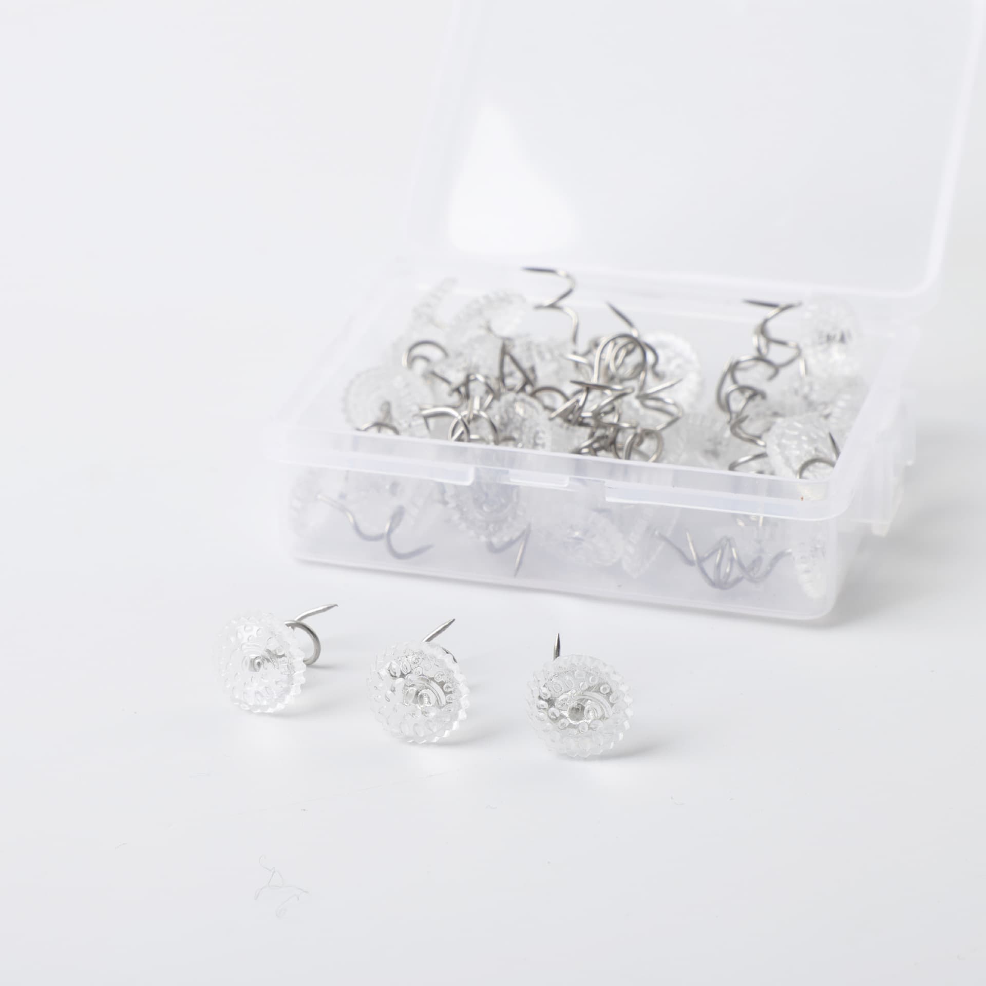 Fixation clips for sofa covers, spiral extended twist pins, anti-slip enlarged fixation cloth clips