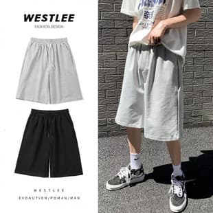 Casual Shorts Ins Korean Style Beach Shorts Loose Fit Export Men's Trendy Summer New Shorts