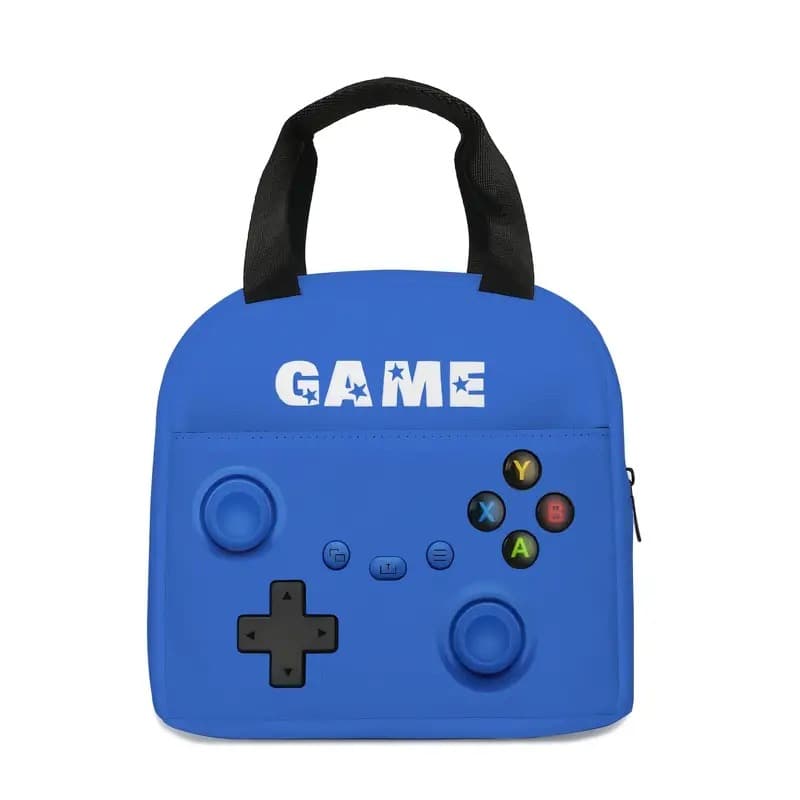 Thermal Insulation Lunch Bag Pop Art Video Game Controller Reusable Lunch Tote Bag