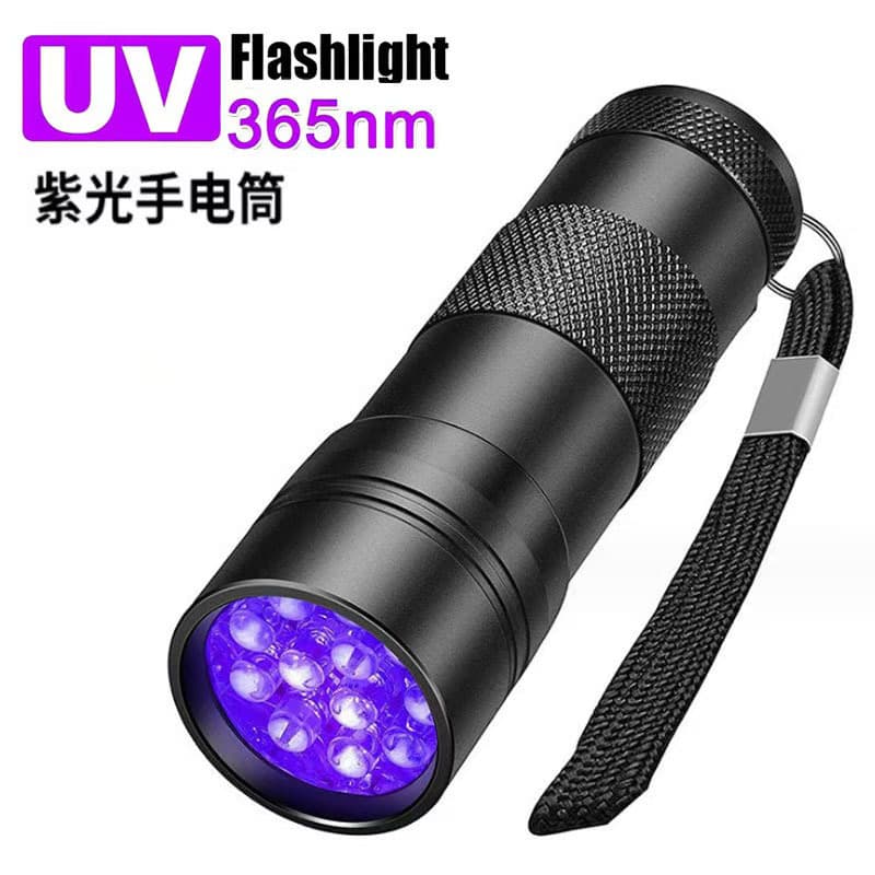 New UV Flashlight Portable Fluorescent Agent Detection Multi-Function Multi-Model Ultraviolet Detection Light