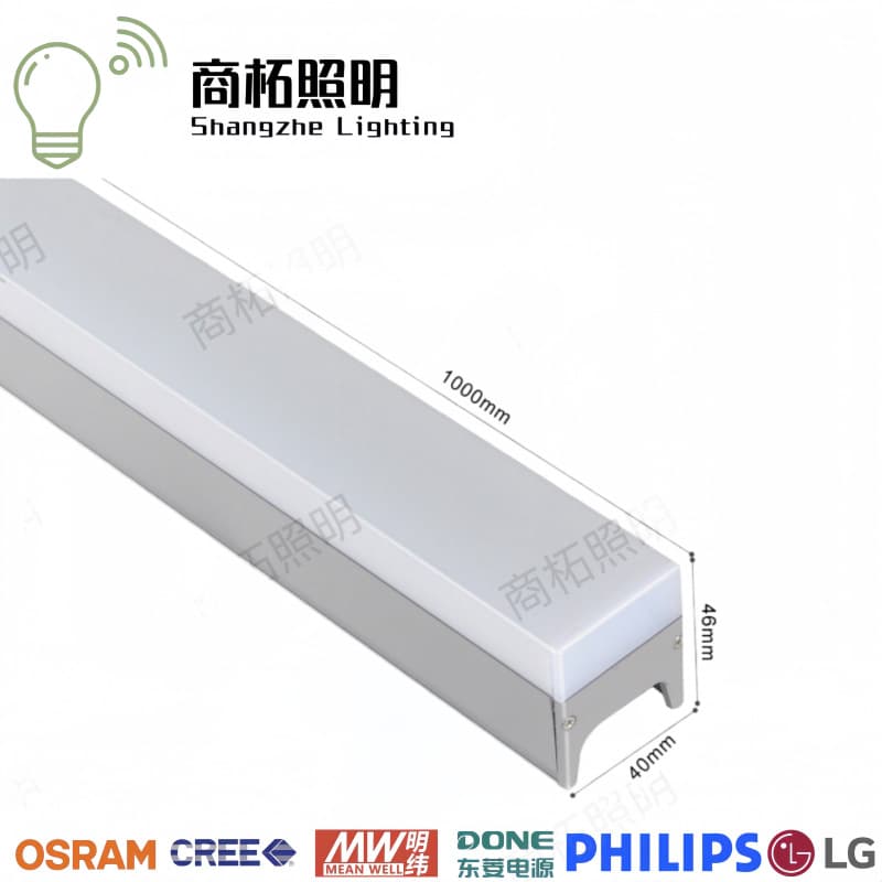 Factory Direct Outdoor Waterproof LED Linear Light RGB 512 External Control Guardrail Tube Seamless Connection Contour Light