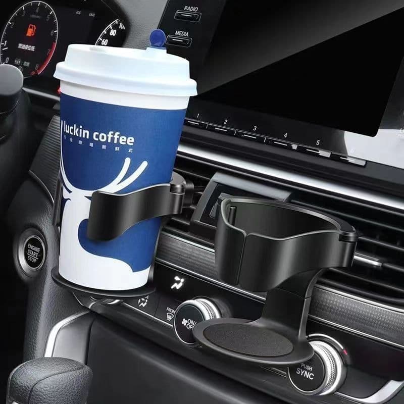 Drop Shipping Car Cup Holder, Cup Tray, Tea and Beverage Holder, Air Vent Ashtray Mount, Multifunctional Fixing Bracket for Car Air Conditioning Outlet