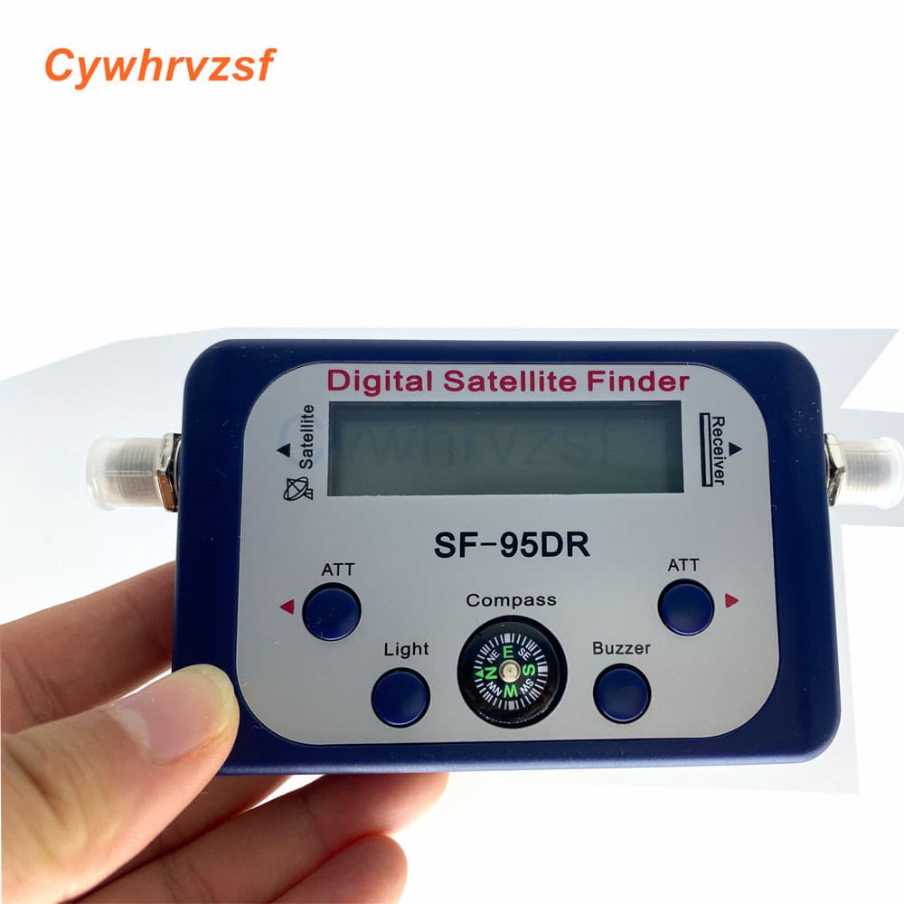 Satellite Finder Digital TV Signal Meter with Compass SF-95DR