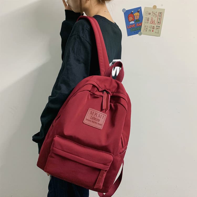 Cross-border women's backpack ins Korean style junior high high school student bag women's large capacity fashionable trendy travel backpack wholesale